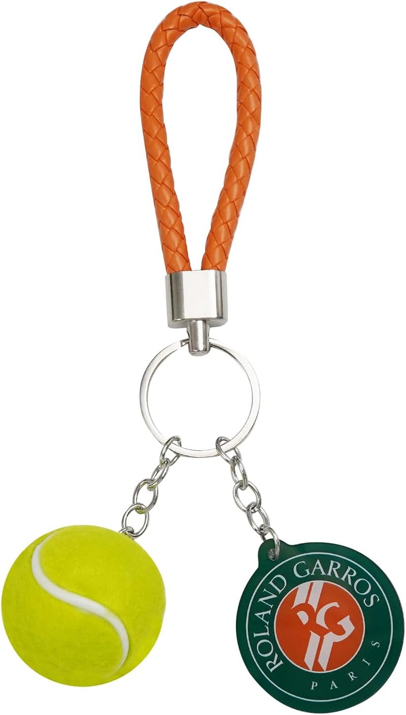 WILMIN Mini Tennis ball Keychain, Grand Slam Style - Image 2
